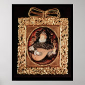 Königin Elizabeth I. spielt Laute Poster (Vorne)