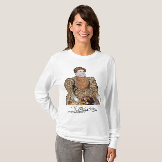 Königin Elizabeth I T-Shirt (Vorne ganz)