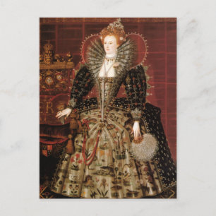 Königin Elizabeth I. von England Postkarte