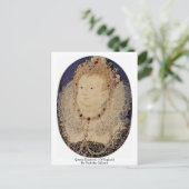 Königin Elizabeth I. von Nicholas Hilliard Postkarte (Stehend Vorderseite)