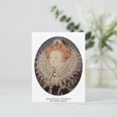 Königin Elizabeth I. von Nicholas Hilliard Postkarte (Stehend Vorderseite)