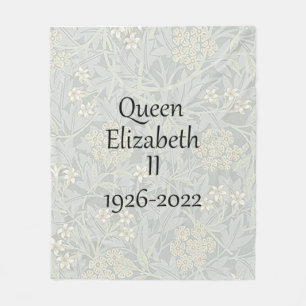 Königin Elizabeth II 1926-2022 Fleece Blanket