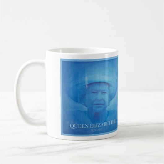 Königin Elizabeth II 1926-2022 Kaffeetasse (Links)