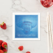 Königin Elizabeth II 1926-2022 Serviette (Beispiel)