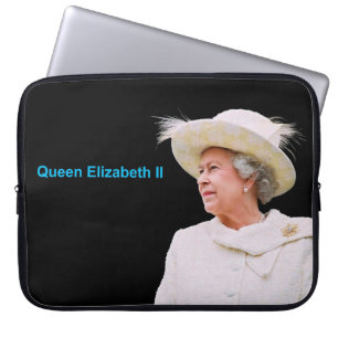 Königin Elizabeth II. Bild Neopren-Laptop-Sieb Laptopschutzhülle