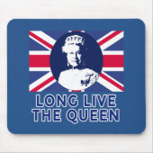 Königin Elizabeth II leben lang die Königin Mousepad (Vorne)