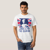 Königin Elizabeth II leben lang die Königin T-Shirt (Vorne ganz)