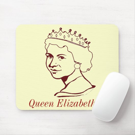 Königin Elizabeth II Mousepad (Mit Mouse)
