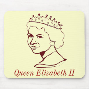 Königin Elizabeth II Mousepad