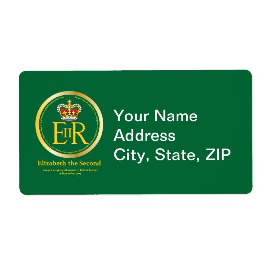 Königin Elizabeth II Reign (Vorne)