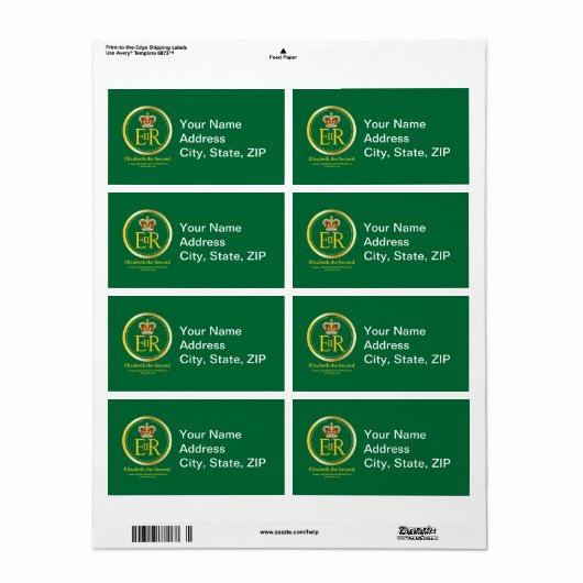 Königin Elizabeth II Reign (Vorne)