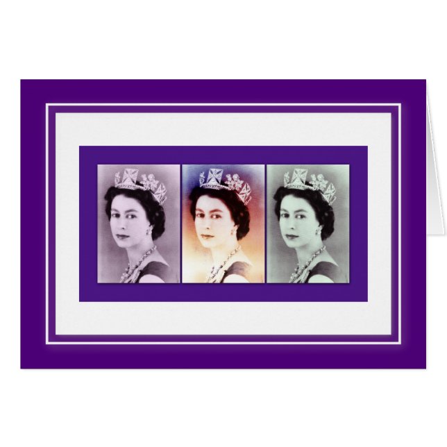 Königin Elizabeth II Reign (Vorderseite (Horizontal))