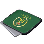 Königin Elizabeth II Reign Laptopschutzhülle (Vorne Knopf)