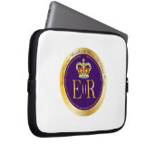 Königin Elizabeth II Reign Laptopschutzhülle (Vorne Rechts)