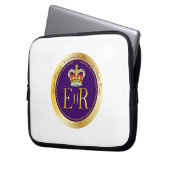 Königin Elizabeth II Reign Laptopschutzhülle (Vorderseite Links)