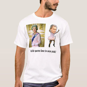 Königin Elizabeth (stehend), bush_dance4, warum T-Shirt
