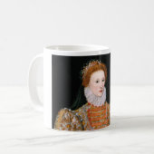 Königin Elizabeth - Tasse (Vorderseite Links)