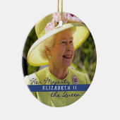 Königin Elizabeth von England Keramik Ornament (Rechts)