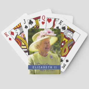Königin Elizabeth von England Spielkarten