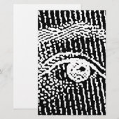 Königin Elizabeth's Eyes Briefpapier (Vorne/Hinten)