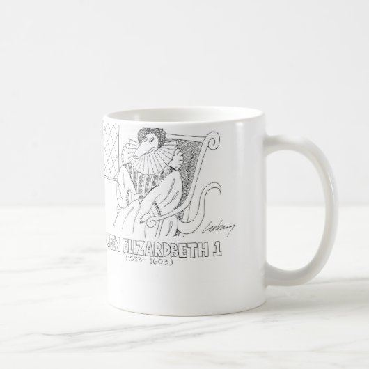 Königin Elizardbeth 1 Kaffeetasse (Rechts)