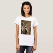 Königin Emma (1836-85) (Sepia-Foto) T-Shirt (Vorne ganz)