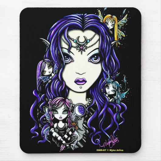 "Königin-Fee" feenhafter Mousepad (Vorne)