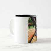 Königin FiFi got Kaffee-Tasse Zweifarbige Tasse (Vorderseite Links)