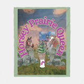 Königin Fleecedecke (Vorderseite)