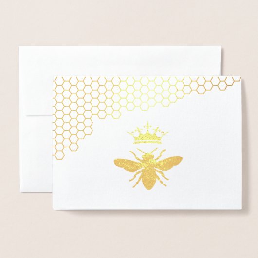 Königin Folienkarte (Vorderseite mit Umschlag)