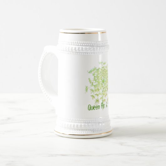Königin für einen Tag Bierglas (Vorderseite Links)