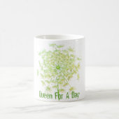 Königin für einen Tag Kaffeetasse (Mittel)