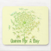 Königin für einen Tag Mousepad (Vorne)