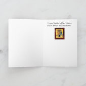 "Königin für einen Tag!" Muttertagskarte Karte (Innenseite)