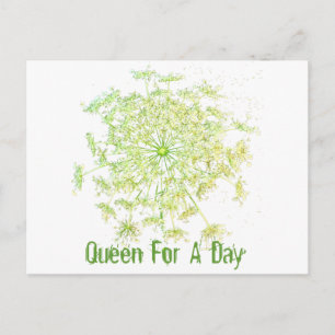Königin für einen Tag Postkarte