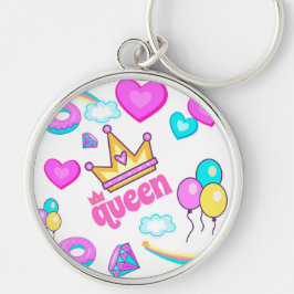 KÖNIGIN FÜR MÄDCHEN SCHLÜSSELANHÄNGER