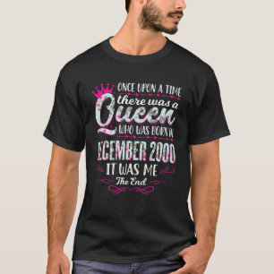 Königin Geboren im Dezember 2000 - Niedliches Mädc T-Shirt