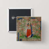 Königin-Gemahl Elizabeth Woodville von König Button (Vorne & Hinten)