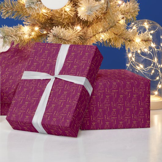 Königin Geschenkpapier (Feiertage)