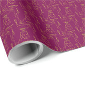 Königin Geschenkpapier (Rolleneckpunkt)