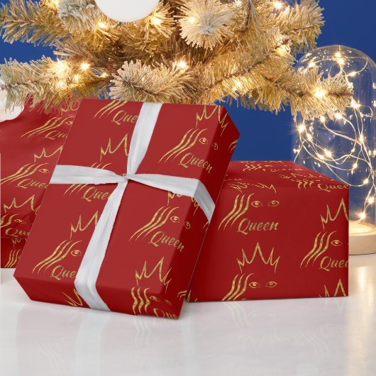 Königin Geschenkpapier (Feiertage)