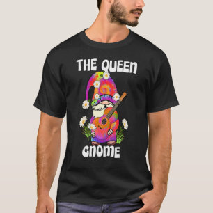 Königin Gnom Weihnachten Tie Dye Schlafanzug T-Shirt