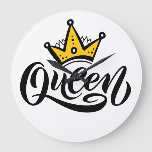 Königin Große Wanduhr (Vorderseite)