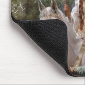 Königin Guineveres Maienfahrt (von John Collier) Mousepad (Ecke)