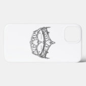 Königin Hearts silberne Krone tiara iPhone 6 Fall Case-Mate iPhone Hülle (Rückseite (Horizontal))