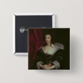 Königin Henrietta Maria Button (Vorne & Hinten)