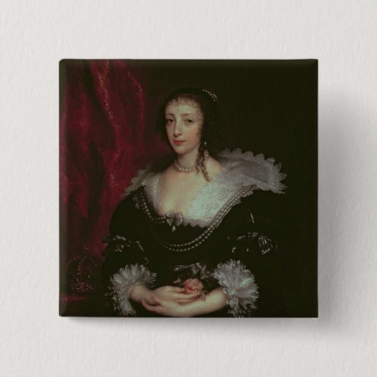 Königin Henrietta Maria Button (Vorderseite)