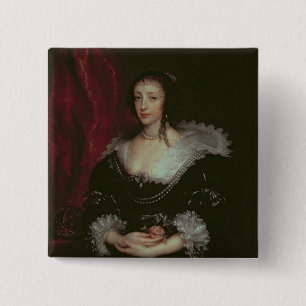 Königin Henrietta Maria Button