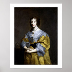 Königin Henrietta Maria Poster