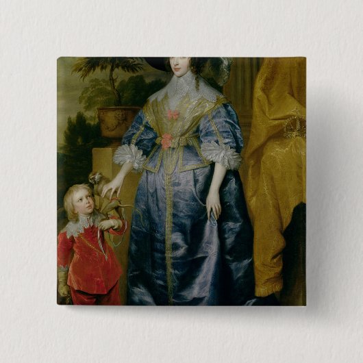 Königin Henrietta Maria und ihr Zwerg Button (Vorderseite)